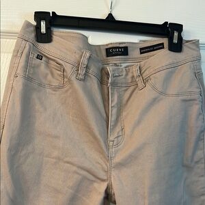 Women's Beige Jeans - Minimalist Jeggins